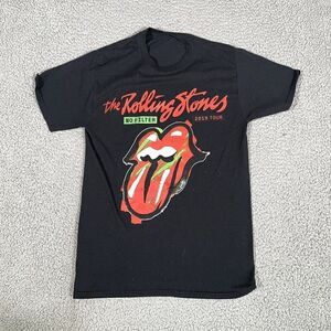 Rolling Stones No Filter 2019 Tour T Shirt Men's Short Sleeve Rock Merch Small